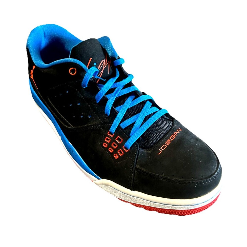 Jordan SC-1 Mens Size 11.5 Low Black Blue Red Shoe Sneaker 599929-007